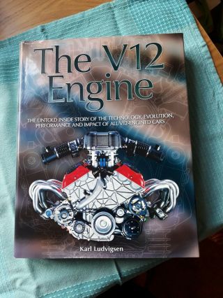 Rare Book The V12 Engine Karl Ludvigsen