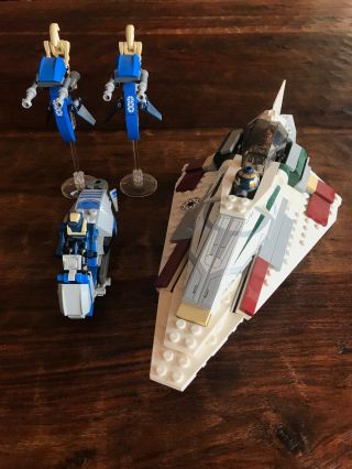 Lego Star Wars 7868 Mace Windu’s Jedi Starfighter,  Extremely Rare 100 Complete