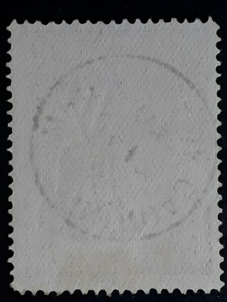 Rare 1907 Tasmania Australia 1d red Pic stamp Postmark HAMILTON ROAD 2
