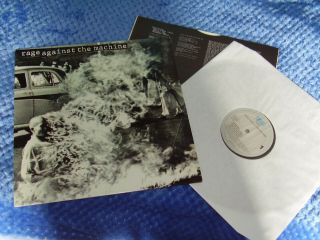 Rage Against The Machine - S/t - Rare Vinyl Lp Album 1992