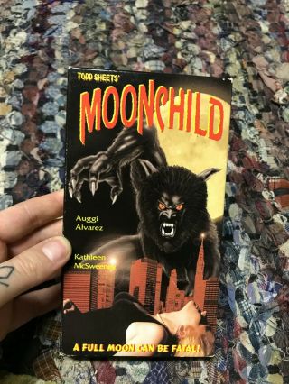 Moonchild Moon Child Horror Sov Slasher Big Box Slip Rare Oop Vhs
