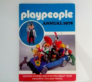 Playmobil Playpeople Annual 1979 Rare Full Colour Hard Back Book Comic