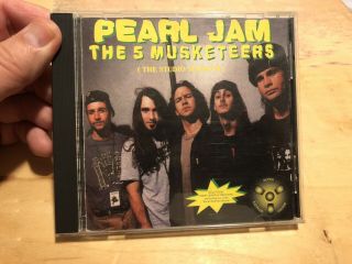 Pearl Jam The 5 Musketeers,  Cd (1993).  Made In Italy (rare)