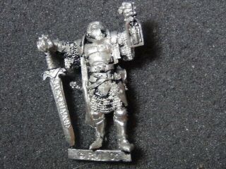 Reaper Miniatures Rare Metal Fighter Or Paladin Dungeons & Dragons D&d Oop