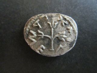 Judaea Bar Kochba Revolt,  132 - 135.  Silver 1/4 Shekel (. 2,  94 Gm. ).  Rare