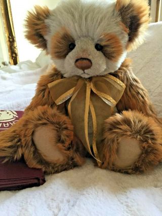 Stunning Charlie Bear Jasmine Rare Retired Isabelle Lee 2009 Qvc Exclusive