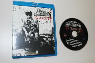 August Underground Trilogy Blu Ray Limited Ed.  Oop Rare
