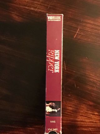 York Ripper VHS Rare Horror Gore Giallo Lucio Fulci Vidmark Entertainment 3