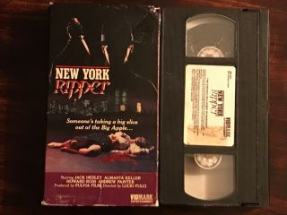 York Ripper VHS Rare Horror Gore Giallo Lucio Fulci Vidmark Entertainment 6