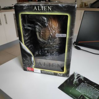 Alien Anthology Blu - Ray Sideshow Limited Edition Egg Box Set 2010 Rare