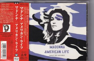 Madonna American Life Japan Single Remix Cd Wpcr - 11541 Rare