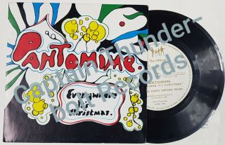 The Beatles Fan Club 1966 Rare Flexi Disc With Insert Pantomime:christmas Is Eve