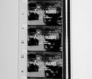 16mm " The Funny Manns " Rare 1961 Kids Tv Show " Rodeo Mann "