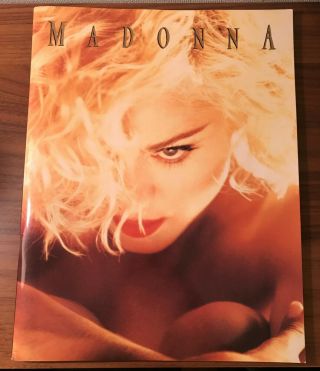 Madonna Blond Ambition Tour Japan Program 1990 Rare