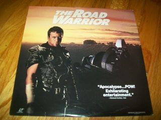 The Road Warrior Laserdisc Ld Widescreen Format Very Rare