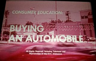 16mm Film: Buying An Automobile - 1973 Insightful Car Purchasing Lessons Rare