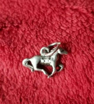 James Avery sterling silver 925 rare retired Mustang Horse Charm Pendant 5
