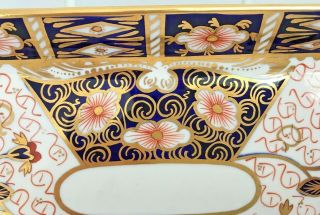 EXTREMELY RARE ROYAL CROWN DERBY 2451 OR TRADITIONAL IMARI SANDWICH TRAY 5
