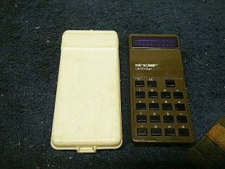 Sinclair Cambridge Scientific Rare Vintage Calculator Case Only