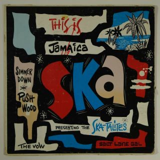 V/a " This Is Jamaica Ska " Rare Reggae Lp Wirl
