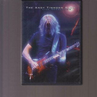 The Andy Timmons Band / Live Resolution / Dvd / Filmed 2006 Dallas Rare