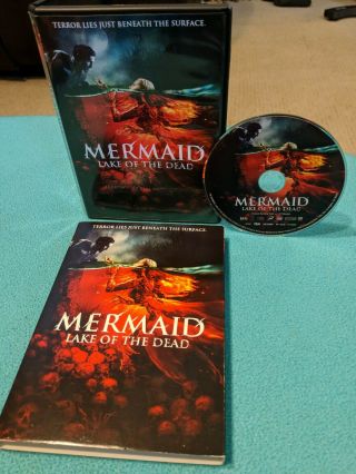 Mermaid: Lake Of The Dead (dvd,  2019) Scream Factory Rare Horror