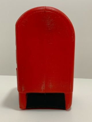 Vintage Reliable Toys 9” Blown Plastic Canada Post Mail Box Money Coin Bank RARE 4