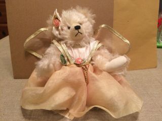 Hermann Teddy Bear Little Angel Rare Limited Edition German Mohair Jointed