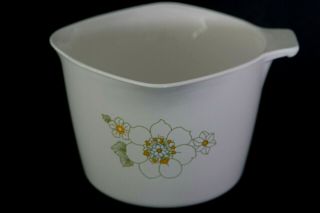 Vintage Corning Ware Floral Bouquet P - 55 - B Sauce Maker 4 Cup/1 Quart Rare Piece 2