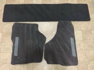 Rare Ford Excursion Carpet Floor Mats Oem With Embroidered Logo 1st/2nd Row.
