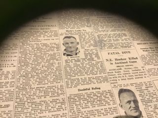 Rare September 5 1932 newspaper page Manly Rugby Union Grand final win 3