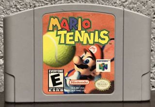 Vintage Nintendo 64 N64 Mario Tennis 2000 All Star Sport Game Rare