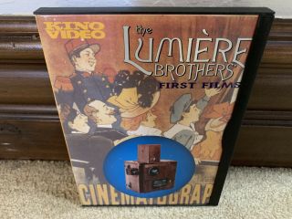 The Lumiere Brothers First Films (dvd,  1999) Kino Rare Oop 85 Complete R1