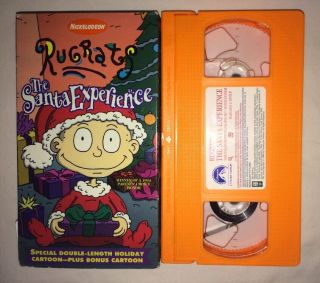 Rugrats - The Santa Experience (vhs,  1999) Nickelodeon Christmas Rare