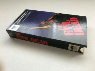 THE EVIL DEAD (VHS) RARE HBO VIDEO VERSION  BRUCE CAMPBELL SAM RAIMI 5