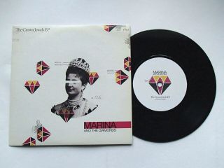 Marina And The Diamonds - The Crown Jewels Ep - Mega Rare Ltd 7 " Vinyl Gold004