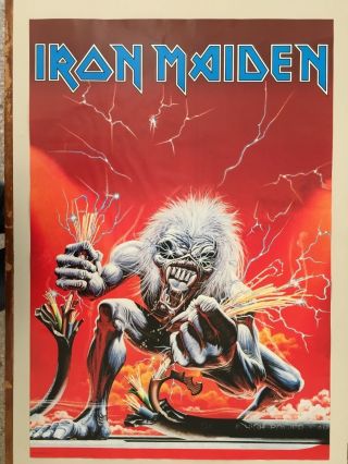 Iron Maiden,  A Real Live One,  Mega Rare Authentic 1993 Poster