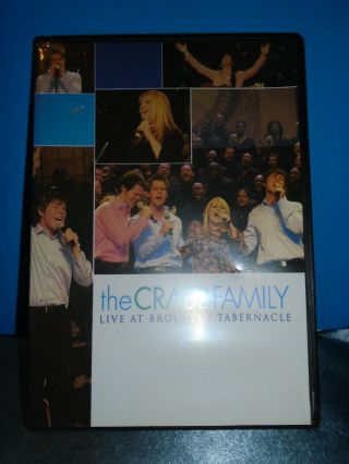 The Crabb Family: Live At Brooklyn Tabernacle (dvd,  2005) Rare,  Oop