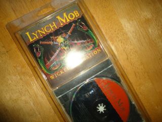 Vtg Lynch Mob Dokken Ultra Rare 1990 Wicked Sensation Long Box Cd