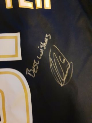 Rare Liam Trotter Millwall Match Worn Shirt Signed Autograph