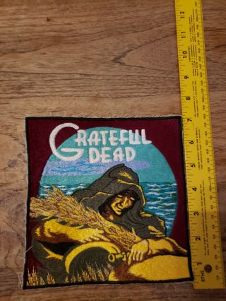 Rare Vintage Grateful Dead Patch Wake Of The Flood