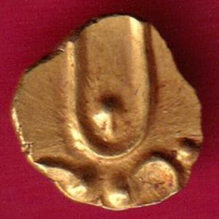Ancient - South Indian - Gold Fanam - Rare Coin A3