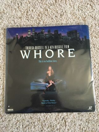 Whore Laserdisc - Theresa Russell - Very Rare