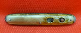 Rare Schrade Cut Co.  Walden Ny 2 Blade Pen Locking Pocket Knife Us Pats Feb 1906