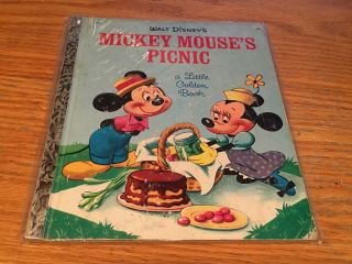 Rare My Little Golden Book Walt Disney 