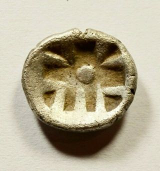 Parion In Mysia Archaic Ancient 550bc Silver Greek Coin W Gorgoneion Rare