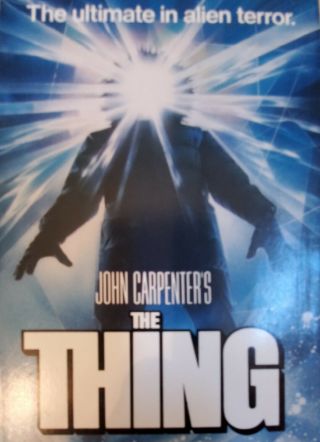 THE THING (VHS 1996) RARE 1982 Cult Classic John Carpenter HORROR Movie 3