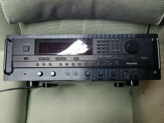 Rare Carver Hr 895 5 Channel Receiver For Parts/not