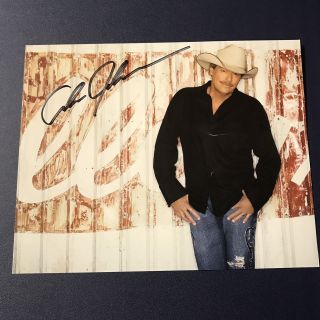 Alan Jackson Hand Signed 8x10 Photo Country Music Star Legend Rare