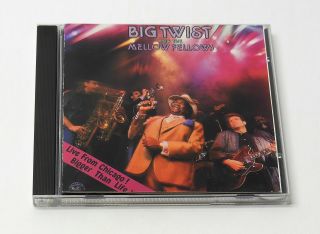 Big Twist & The Mellow Fellows - Live From Chicago 1987 Cd Rare 80 